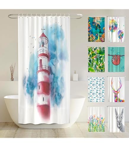 3D Duschvorhang Zen Garten – 120x200 Cm, Wasserdicht & Schimmelsicher | Polyester, Mit Metallösen
