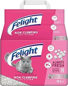 Felight | Non-Clumping Cat Litter with Antibact…|200
