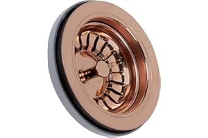 LIRA UNIVERSALVENTILE KUPFER POLIERT FÜR SPÜLEN