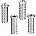 WACH AUF 4 Pcs Sink Basket Screw 35mm Stainless Fastening Accessories Connector Strainer Sink Basket Strainer Plugreplacement for Sink Wash Basin Strainer Plugs