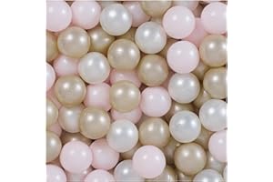 ‎MISIOO MISIOO Bälle für Bällebad - Bällebad Bälle - Bälle Ø 6 cm - Plastikbälle hergestellt aus 100% LDPE - Spielzeug Baby