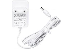 Carbosing 12 V 0,5 A AC/DC strömadapter ersättning kompatibel med Tivoli Pal/iPal PAL-PS MA-1 MA-2 MA-3 radioströmkabel nätladdare adaptrar