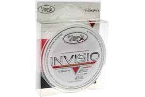YORK Invisio Angelschnur 150m Spule 0,14mm-0,40mm Monofile Schnur Fluorocarbon beschichtet (0,02€/m) (0,25mm/13kg)