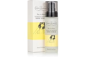 Percy & Reed Time to Shine Mirror Mirror Shine Serum - Anti-Frizz, UV & Colour Protection, Lightweight Oil, Moisturises & Nourishes Hair. Free from Gluten, Sulphates & Parabens. Vegan Friendly - 50ml