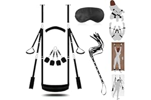 2024-Neu Liebesschaukel Sexschaukel Tür Schaukel,Vielseitig Bondageset Fessel Set,Handschellen Sex Bett,Liebesschaukeln Sex M