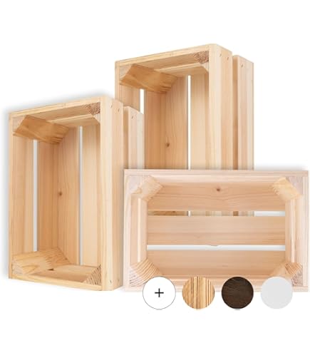 Boîte en Bois Artisanale décorée