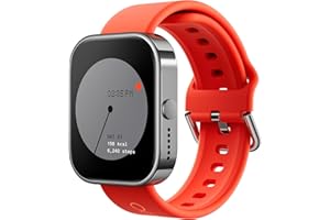 CMF by Nothing Watch Pro Smartwatch con schermo AMOLED di 1.96', fitness tracker, multi-sistema GPS integrato, chiamata Bluetooth con riduzione rumore tramite AI e fino a 13 d'autonomia, Arancione