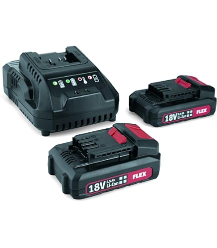 Flex P-Set 22 Q - Oplader- en accupakket