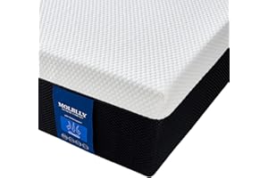 Molblly King Mattress,King Memory Foam Mattress,Breathable Mattress Medium Firm with Soft Fabric Fire Resistant Barrier Skin friendly Durable 5ft King Mattress (150x200x20cm)