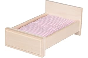 RULKE Rülke Holzspielzeug 22265 Puppenhauszubehör, holzfarben, rosa