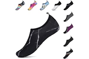 SAGUARO Scarpe da Immersione Uomo Donna, Scarpette da Scoglio Surf Spiaggia Corsa Sport Acquatico Traspirante Scarpe Traspirante Elastico Antiscivolo Super Leggere Unisex