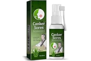 HIVETZ Mouth Ulcer Treatment Spray,Ulcer Breath Sprays,Mouth Ulcer Spray,Mouth Ulcer Treatment for Adults,Herbal M/outh Sp/ray for U/lcer T/reatment,Canker Relief S/Pray,Breath Freshener S/Pray