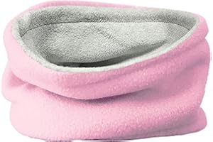 TOSKATOK® Enfants Garçons Filles Chaud Hiver Réversible Doux Polaire Snood Neckwarmer Foulard Tour de cou