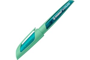 STABILO EASYbuddy - Stylo plume ergonnomique - plume M pour tous - menthe à l'eau