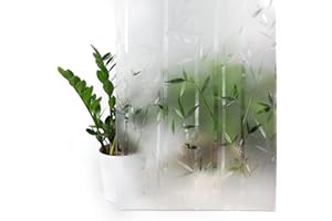 DecoMeister Lámina Adhesiva para Ventanas Vinilo Autoadhesivo Sin Pegamento para Cristales Película Estática para Cocina Papel Decorativo para Mampara Proteccion de Privacidad En Rollo 67,5 x 150 cm