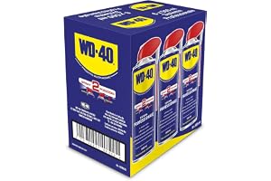 Smörjspray Wd-40 Confezione Pz 6 Ml 500 Colori | 360° ventil, silikonfri, lämplig för plast och gummi, låser upp elektriska kontakter, tar bort rost och korrosion