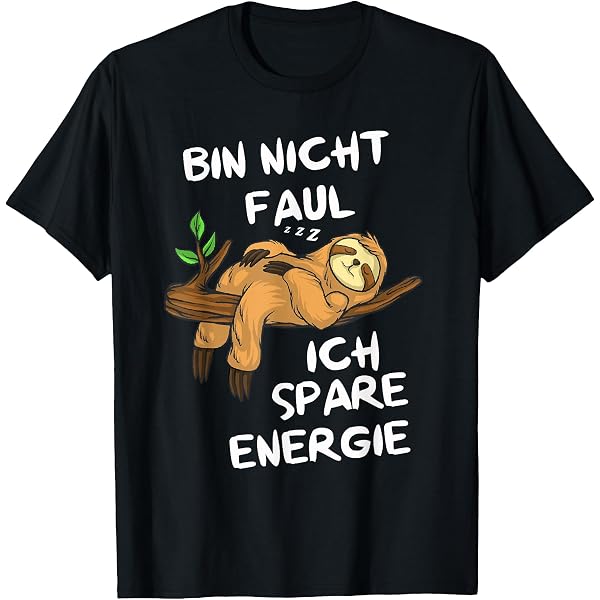 Shirtracer T-Shirt Herren Mit Panda-Spruch – „Ich Atme Produktiver Wird Es Nicht Mehr“ – Weiß, 100% Baumwolle
