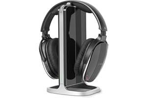 Daysnew Wireless Headphones for TV - TV Headphones Wireless with Charging Station & RF Transmitter, Senior Friendly Over-Ear Headphones for TVs, Compatible with Most TVs