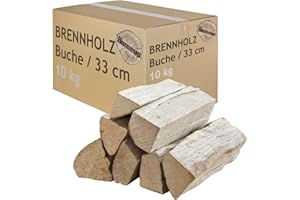 ‎FLAMEUP Brennholz Buche 33 cm Kaminholz Holz Auswahl 5-500 kg Für Ofen und Kamin Kaminofen Feuerschale Grill Feuerholz Buchenholz Holzscheite Wood Flameup, Menge:10 kg