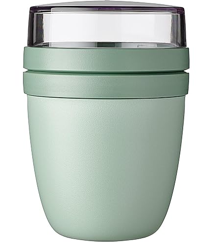 Mepal - Bol Multifonction Rectangulaire - Boîte Conservation Alimentaire Avec Couvercle - Convient Comme Boîte De Hermétique Pour Le Réfrigérateur, Micro-ondes & Congélateur - 2000 Ml - Nordic Green