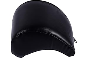 EXCEART Practical Guitar Cushion & Bass Pad - PU Leather Cover with Built-in Sponge for Electric Guitar (Black) Arch Supports