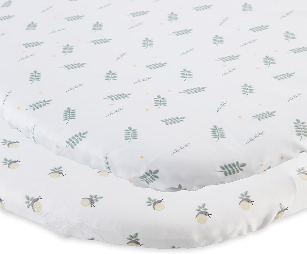 Chicco Çarşaf Bambu Set İki Parça Baby Hug Greenery