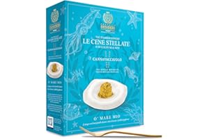 D FRATELLI DESIDERI SEBASTIANO LEONE ACHILLE & CO. Box Le Cene Stellate - 'O Mare Mio - Cofanetto Cena Michelin per 4 persone dello Chef Antonino Cannavacciuolo, 7 Stelle Michelin (1.8, Chilogrammi)