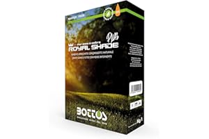 Bottos ROYAL SHADE PLUS, Semi Arricchiti per Tappeto Erboso, Sementi per Zone in Ombra, Prato Sano e Fitto con Meno Interventi, 1Kg