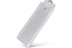 GEEKRIA Étui de Transport pour Clavier en Cuir végétalien, Housse de Protection de Voyage pour Clavier de Remplacement pour Logitech MX Keys S/MX Keys/MK955/MK950 (Gris Clair)