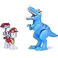 Paw Patrol, Dino Rescue Marshall and Dinosaur Action Figure Set, for Kids Aged 3 and Up