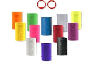 EMAX BOWLING SERVICE GMBH MAXIMIZE YOUR GAME Vise Grip Finger Inserts P/O - Power Lift/Oval - Rubber Inserts for a Bowling Ball - Duo Pack - Durable Grips with Two Sides - Yielding Fit - Various Sizes and Colours