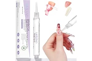 ‎SAVILAND SAVILAND Nagelkleber Entferner Stift: 10S Schnellentfernungs Nagellackentferner Stift für Nägel mit Vitamin E Natürliche Inhaltsstoffe Press On Nails Entferner für Künstliche Kleber Gel Entfernung