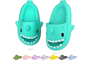 WUYISTAR Chanclas Tiburón Niñas Chanclas de playa para niños Sandalias antideslizantes para piscina Chanclas de Verano