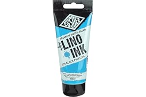 Essdee Block Printing Ink, Sky Blue, 100ml