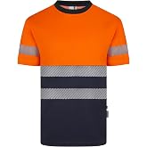 Velilla 305633; Recycled Polyester T-shirt Bicolor Short Sleeve Segmented Tape