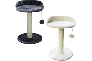 Petbarn Cat Tree Scratching Post Tower Beige (Beige)