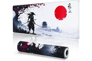 EFISH Tappetino per mouse XXL Speed Gaming XXL 800 x 300 mm,Grande tappetino per mouse cucito,impermeabile e antiscivolo,per PC,MacBook, laptop – migliora la precisione e la velocità. (B19)