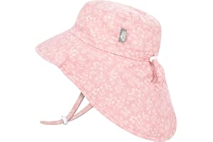 JAN & JUL Jan and Jul Breathable and Adjustable Sun-Hat with Neck Flap for Kids