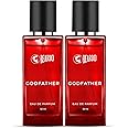 Beardo Godfather Perfume For Men, 50Ml (Pack Of 2) | Aromatic, Spicy Perfume For Men Long Lasting | Date Night Fragrance, Body Spray For Men| Christmas gift for men | Gift For Friends | Gift for men
