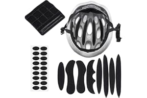 SEMINISMAR Schiuma per imbottitura per casco,imbottitura per casco da bicicletta,imbottitura per casco,Imbottiture per Elmetti,interna per casco di sicurezza,per moto da bici