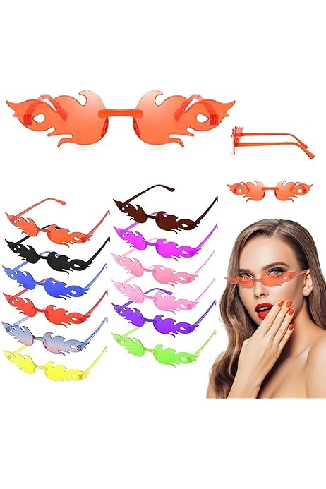 Articoli Per Feste Di Compleanno 10 Occhiali Da Festa A Forma Di