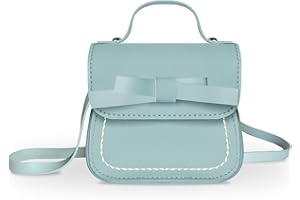 Mayplous Sac à bandoulière pour filles Petits enfants Sac à main avec fleur Mini sac à monnaie Sac à main Petit portefeuille pour enfant en bas âge 2-5 ans Hauteur 80-110cm / 31.5"-43.3"