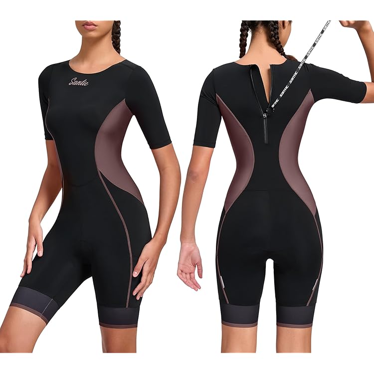 Santini Leaf Racebody Dames 5T774LIMGLEAF - acqua