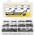 Roll Pins, 65Mn Steel Roll Pin Assortment Set 360PCS 10 Sizes - 1/16, 2/25, 1/10, 1/8, 11/80, 5/32, 1/5, 1/4, 5/16, 3/8 for Home Improvement Automotive Repair and Machine Projects