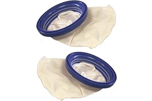 Bamkyait Ersatz-Sand- und Schlutzfilterbeutel für Max CG, Max HD, Millennium und Volt FX-8 Pool-Staubsauger, passend für Pool Blaster Water Tech (2 Stück)