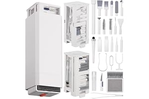 AZYVUM 32 in 1 Handy Reinigungsset mit Bürste Multifunktionales Reinigungs Zubehör für die Reinigung von Elektronikprodukte wie Airpods,Tastaturen, Laptop, Handys, Tastatur, Kopfhörern (Weiß)
