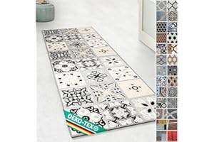 FLOORDIREKT Design Carpet Runner Rug Floor Mat, Non Slip Runner Mat for Kitchen Hallway Living Room Bedroom Vintage Ornament Classic Modern Design (80 x 150 cm, Dublin)
