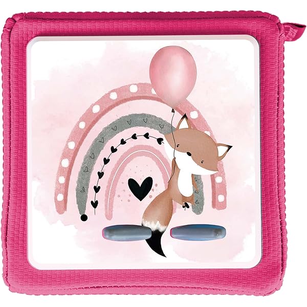 Toniebox 2 Schutzfolie Personalisiert - Mit Name, Motiv Bär Im Rennauto