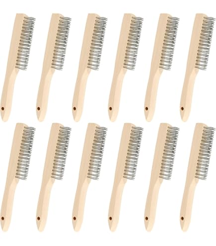 LESSMANN Handborstel staaldraad glad 5-rijen kopen! | HORNBACH