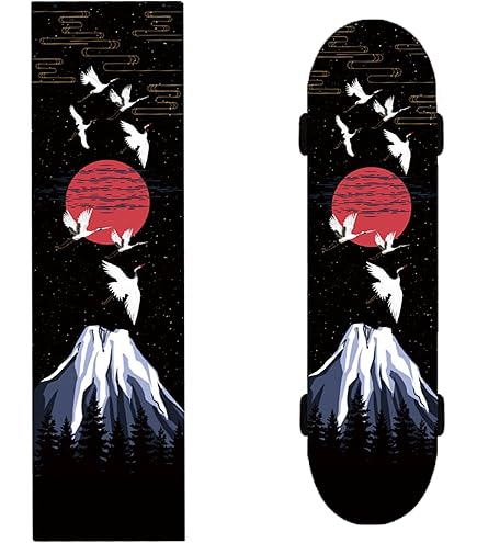 33X9 Inch Sandpaper Custo Logo Design Wholesale Scooter Griptape Skateboard Grip Tape - Skateboard Grip Tape, Anti-Slip Tape